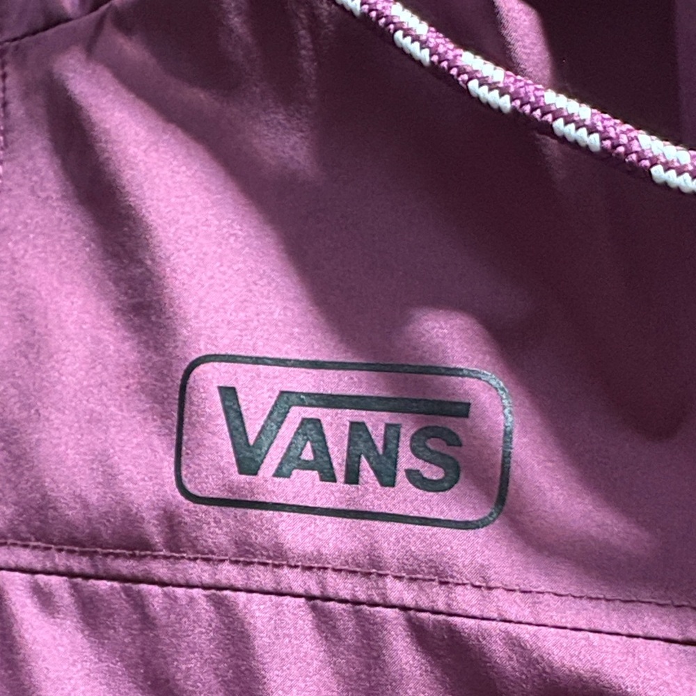 Vans Maroon Hooded Windbreaker - Picture 7 of 7